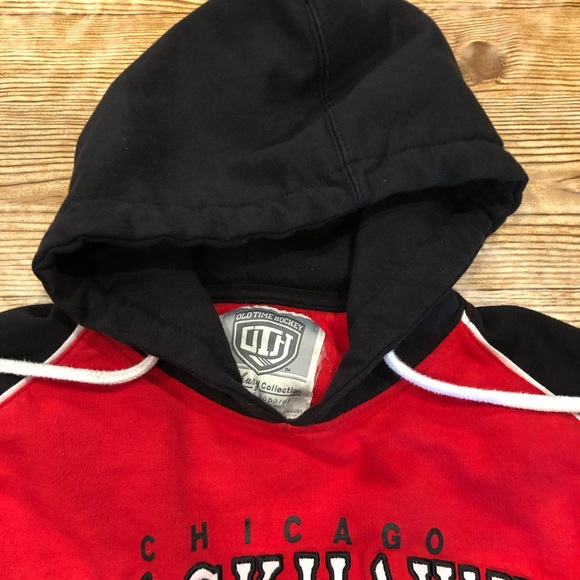 Large ladies OTH chicago blackhawks hockey hoodie - Picture 4 of 9